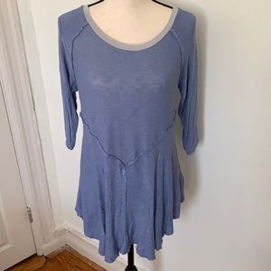 Free people gauzey tee